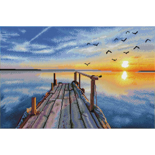 EMBARCADERO AL ATARDECER - DIAMOND DOTZ