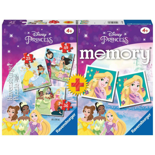 PRINCESAS PUZZLE+MEMORY