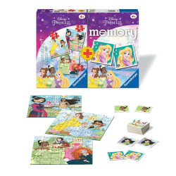 PRINCESAS PUZZLE+MEMORY