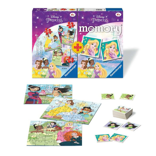 PRINCESAS PUZZLE+MEMORY