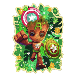 MARVEL GROOT - MADERA