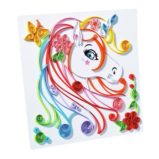ARTE EN PAPEL: UNICORNIO