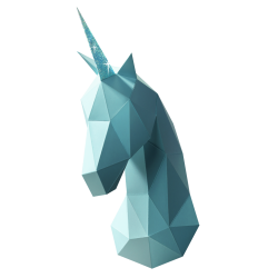ARTE EN PAPEL: UNICORNIO