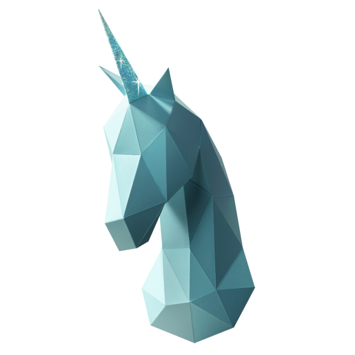 ARTE EN PAPEL: UNICORNIO