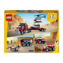 LEGO CREATOR CAMION PLATAFORMA CON HELICOPTERO