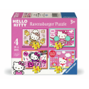 4 IN A BOX - HELLO KITTY - RAVENSBURGER
