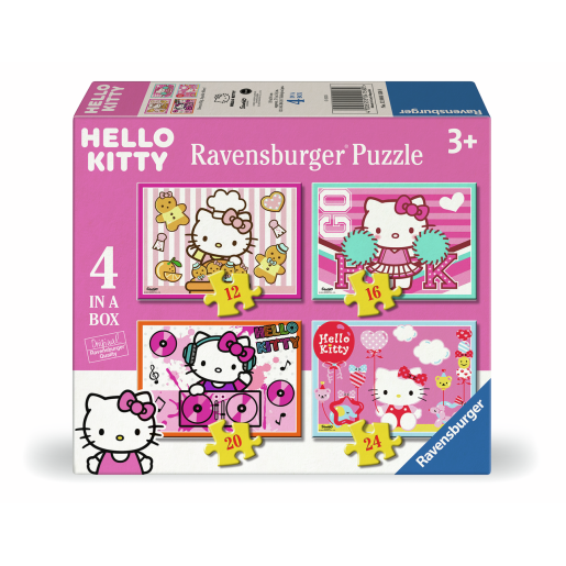 4 IN A BOX - HELLO KITTY - RAVENSBURGER