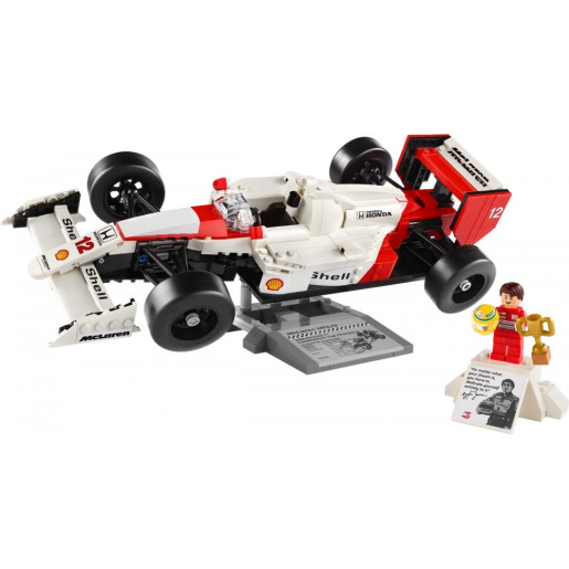 LEGO ICONS - MCLAREN MP4/4 Y AYRTON SENNA