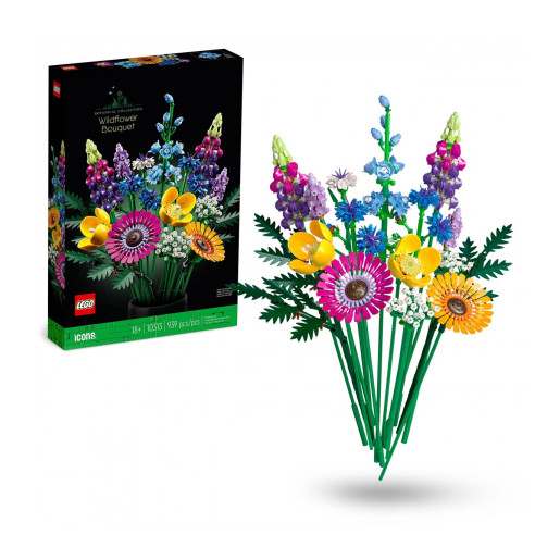 LEGO ICONS RAMO DE FLORES SILVESTRE