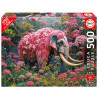 500 - ELEFANTE FLORAL XL