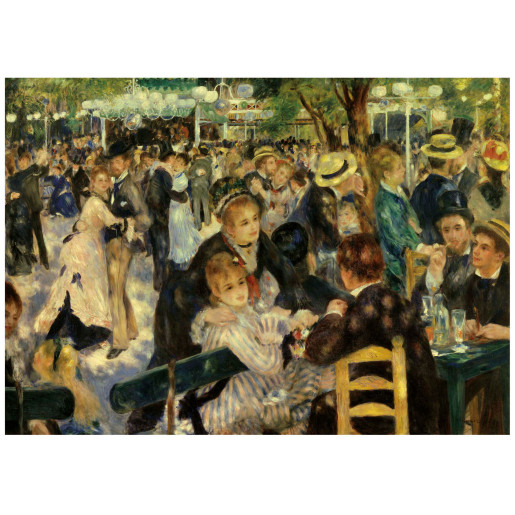 BAILE EN EL MOULIN DE LA GALETTE, RENOIR - EDUCA