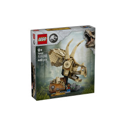 LEGO JURASSIC WORLD FÓSILES DE DINOSAURIO: CRÁNEO TRICERATOPS