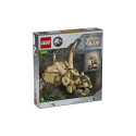 LEGO JURASSIC WORLD FÓSILES DE DINOSAURIO: CRÁNEO TRICERATOPS