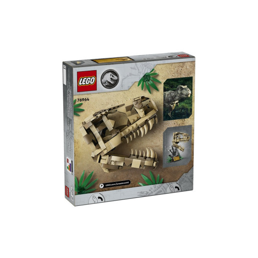 LEGO JURASSIC WORLD FOSILES DE DINOSAURIO: CRÁNEO T.REX
