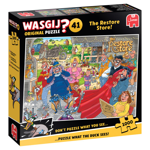 WASGIJ ORIGINAL 41 - LA TIENDA DE RESTAURACION - JUMBO