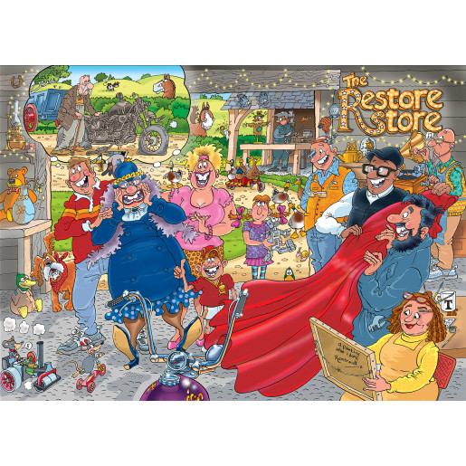 WASGIJ ORIGINAL 41 - LA TIENDA DE RESTAURACION - JUMBO