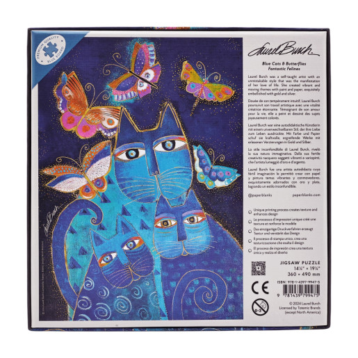 GATOS AZULES Y MARIPOSAS - PAPERBLANKS