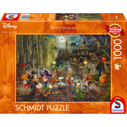 THOMAS KINKADE - DISNEY MICKEY&MINNIE  - HALLOWEEN - SCHMIDT