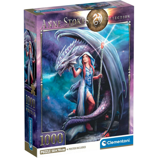 DRAGON MAGE, ANNE STOKES - COMPACT BOX - CLEMENTONI
