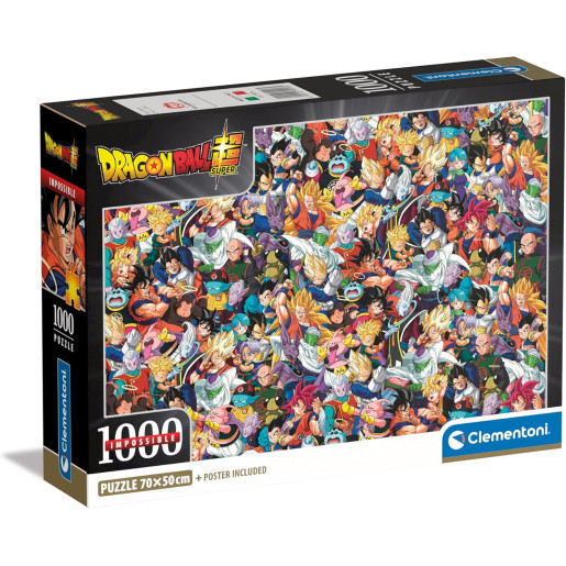 DRAGON BALL Z - IMPOSIBLE - COMPACT BOX - CLEMENTONI