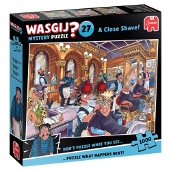1000 - WASGIJ MISTERY 27 -  UN AFEITADO APURADO!!! - JUMBO