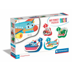MI PRIMER PUZZLE 3-6-9-12 TRANSPORTES