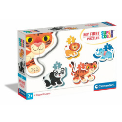 MI PRIMER PUZZLE 3-6-9-12 ANIMALES DE LA SELVA
