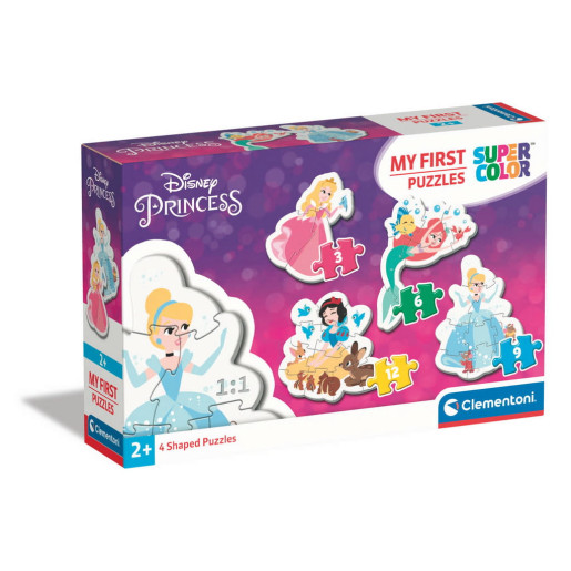 MI PRIMER PUZZLE 3-6-9-12 PRINCESAS DISNEY