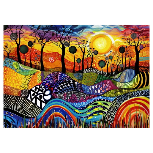 AMANECER EN LA SABANA - TRAVEL PUZZLES