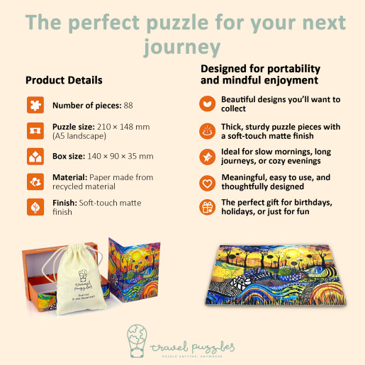 AMANECER EN LA SABANA - TRAVEL PUZZLES