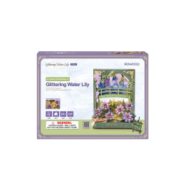 ARTE DE PARED- NENUFAR BRILLANTE - ROKR