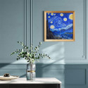 NOCHE ESTRELLADA - PINTURA EN 3D