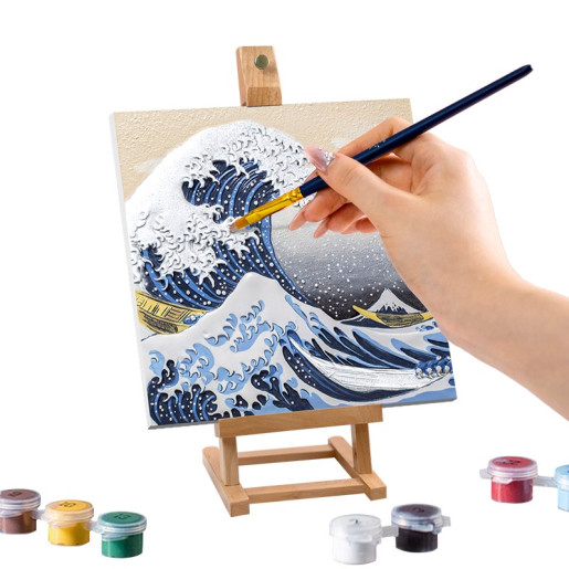 LA GRAN OLA - PINTURA EN 3D LA GRAN OLA - PINTURA EN 3D