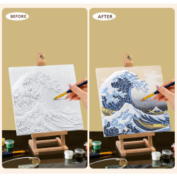 LA GRAN OLA - PINTURA EN 3D LA GRAN OLA - PINTURA EN 3D