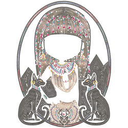 PRINCESA EGIPCIA - DIAMOND DOTZ