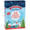 PUZZLE CALENDARIO DE ADVIENTO, PUEBLO NAVIDEÑO
