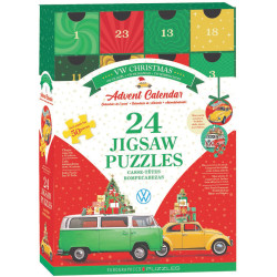 PUZZLE CALENDARIO DE ADVIENTO, VW CHRISTMAS - EUROGRAPHICS