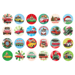 PUZZLE CALENDARIO DE ADVIENTO, VW CHRISTMAS - EUROGRAPHICS