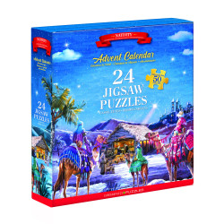 PUZZLE CALENDARIO DE ADVIENTO, NAVIDAD - EUROGRAPHICS