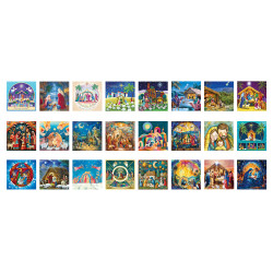 PUZZLE CALENDARIO DE ADVIENTO, NAVIDAD - EUROGRAPHICS