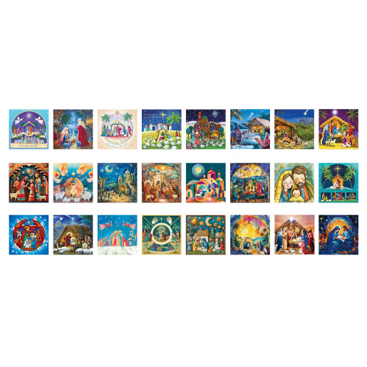 PUZZLE CALENDARIO DE ADVIENTO, NAVIDAD - EUROGRAPHICS