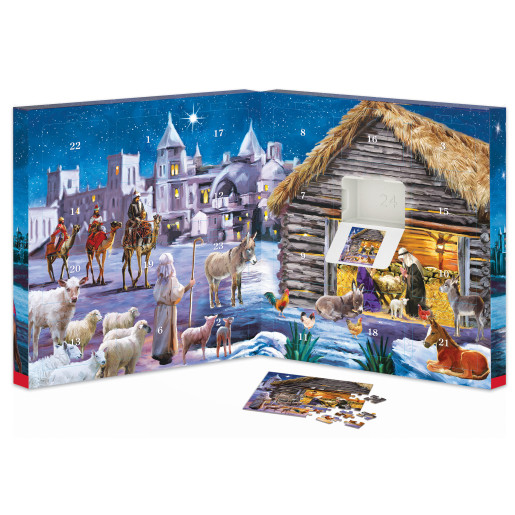 PUZZLE CALENDARIO DE ADVIENTO, NAVIDAD - EUROGRAPHICS