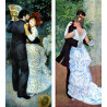 2 X 170 - BAILE EN EL CAMPO / CIUDAD - PIERRE-AUGUSTE RENOIR