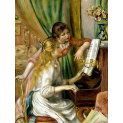 200 - DOS MUCHACHAS AL PIANO - PIERRE-AUGUSTE RENOIR SPUZZLES