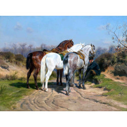 200 - RELEVO DE CAZA - ROSA BONHEUR SPUZZLES