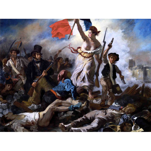 200 - LA LIBERTAD GUIANDO AL PUEBLO - EUGÈNE DELACROIX  SPUZZLES