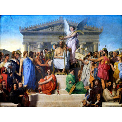 200 - LA APOTEOSIS DE HOMERO - JEAN AUGUSTE INGRES SPUZZLES