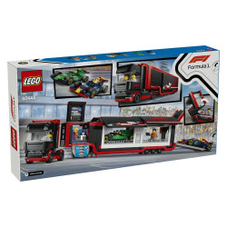 LEGO CITY F1 CAMION DE F1 CON COCHES DE F1-RB20 Y AMR24