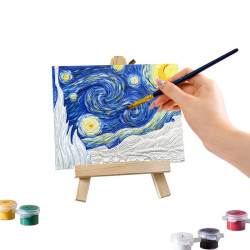 NOCHE ESTRELLADA - PINTURA EN 3D