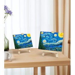 NOCHE ESTRELLADA - PINTURA EN 3D